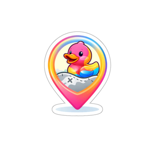 DuckTrail(TM) Logo Sticker