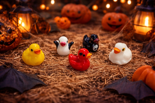Spooky Squad Mini Ducks (5 ducks)– Halloween Glow Collection